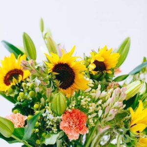 Sun and Lilies Bouquet - Small