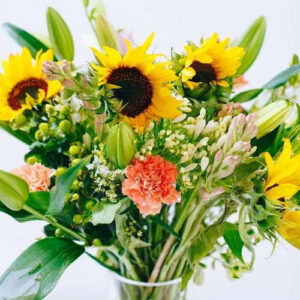 Sun and Lilies Bouquet - Large