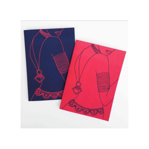 African artyfacts Greetings cards by Lulu Kitololo
