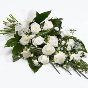 White Funeral Sheath