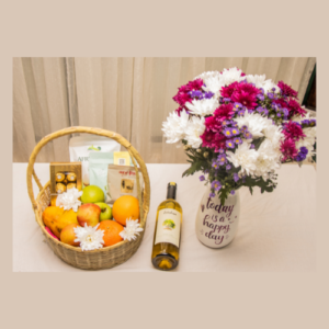 Good Day Basket & Flowers