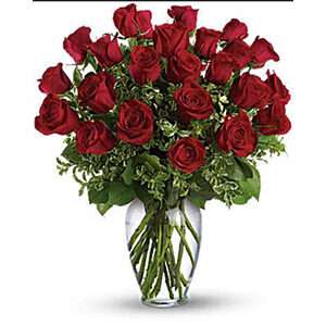 50 Red Long Stemmed Roses